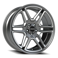 Vision 476 20x9 +15 5x115mm 74.1mm Gunmetal Machined Face