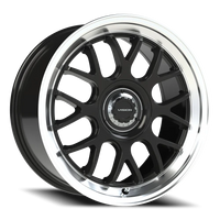 Vision 478 18x8.5 +35 5x100mm 73.1mm Gloss Black Brushed Lip