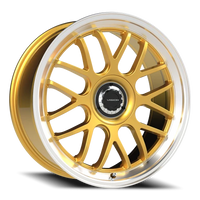 Vision 478 20x8.5 +35 5x107.95mm 73.1mm Gold Machined Lip
