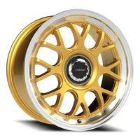 Vision 478 17x8 +38 5x112mm 72.56mm Gold Machined Lip