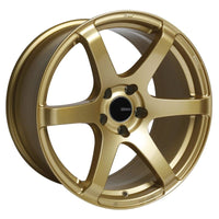 Enkei T6S 17x8 45mm Offset 5x100 Bolt Pattern 72.6 Bore Gold Wheel-Wheels - Cast-Enkei-