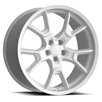Replica Alloys 50th Anniversary Edition 20x9 +20 5x115mm Matte Silver