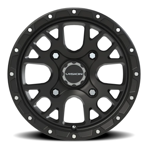 Vision 545 14x7 +13 4x136mm 111mm Satin Black