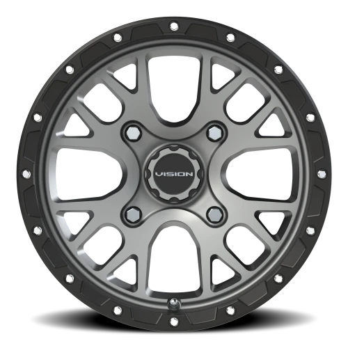 Vision 545 15x7 +13 4x110mm 86mm Satin Gray