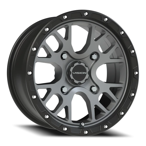 Vision 545 15x7 +13 4x136mm 111mm Satin Gray