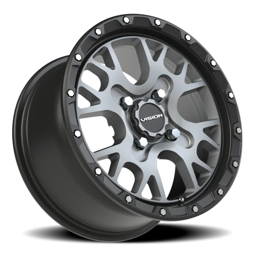Vision 545 14x7 +38 4x110mm 86mm Satin Gray