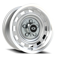 Vision 54 15x7 +6 5x127mm 78.1mm Silver Machined Lip