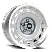 Vision 54 18x8 -6 5x127mm 78.1mm Silver Machined Lip