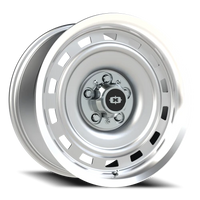 Vision 54 18x9 +0 5x127mm 78.1mm Silver Machined Lip