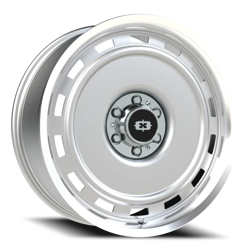 Vision 54 22x9 +0 6x139.7mm 108mm Silver Machined Lip