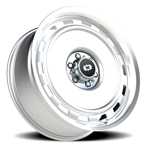 Vision 54 22x9 +0 6x139.7mm 108mm Silver Machined Lip