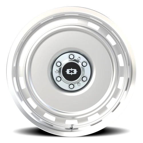 Vision 54 22x9 +0 6x139.7mm 108mm Silver Machined Lip