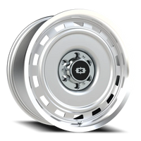 Vision 54 20x9 +0 6x139.7mm 78.1mm Silver Machined Lip