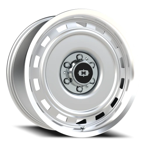 Vision 54 20x9 +25 6x139.7mm Silver Machined Lip