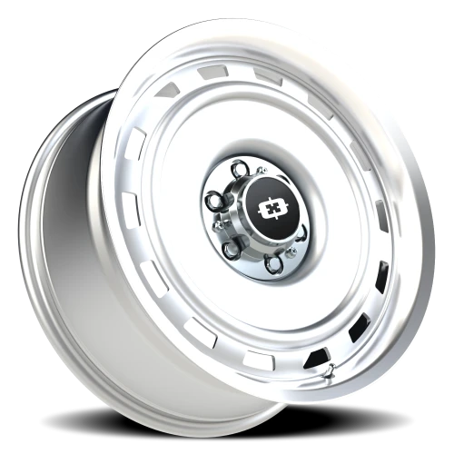 Vision 54 20x9 +25 6x139.7mm Silver Machined Lip