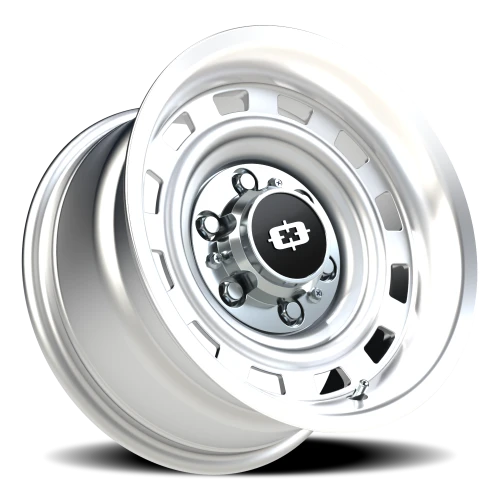 Vision 54 15x8 -18 6x139.7mm 108mm Silver Machined Lip