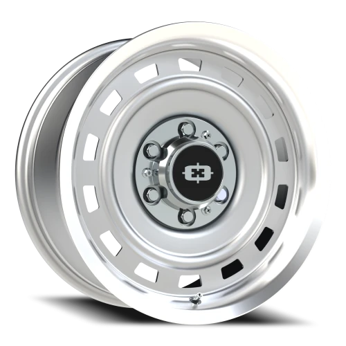 Vision 54 17x8 +0 6x139.7mm 108mm Silver Machined Lip