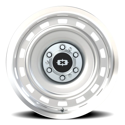 Vision 54 18x9 -12 6x139.7mm 108mm Silver Machined Lip