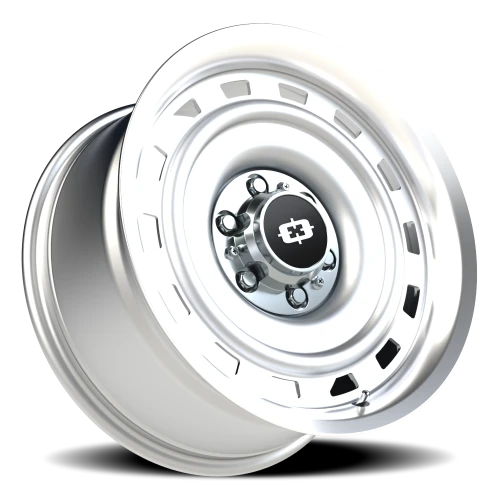 Vision 54 18x9 +0 6x139.7mm 108mm Silver Machined Lip