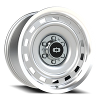 Vision 54 18x9 +12 6x139.7mm Silver Machined Lip