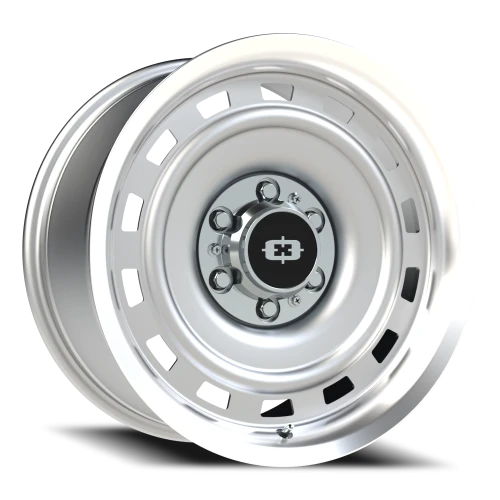 Vision 54 18x9 +12 6x139.7mm Silver Machined Lip