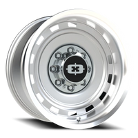 Vision 54 20x10 -25 8x180mm 124.2mm Silver Machined Lip