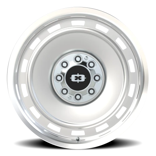 Vision 54 22x9 +12 8x165.1mm 116.8mm Silver Machined Lip