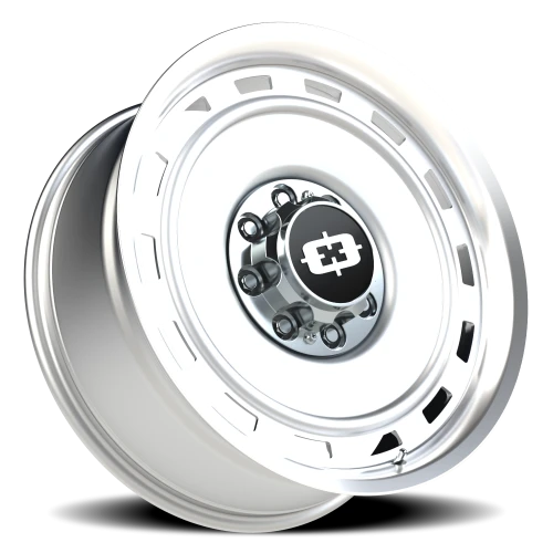 Vision 54 22x9 +12 8x180mm 124.2mm Silver Machined Lip