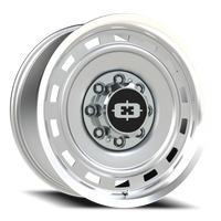 Vision 54 20x9 +12 8x180mm 124.2mm Silver Machined Lip