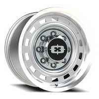 Vision 54 18x9 +12 8x180mm 124.2mm Silver Machined Lip