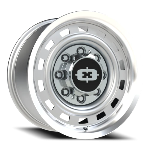 Vision 54 18x9 +12 8x180mm 124.2mm Silver Machined Lip