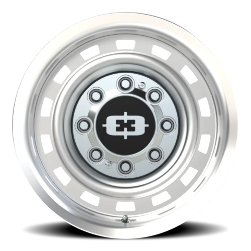 Vision 54 18x9 +12 8x180mm 124.2mm Silver Machined Lip