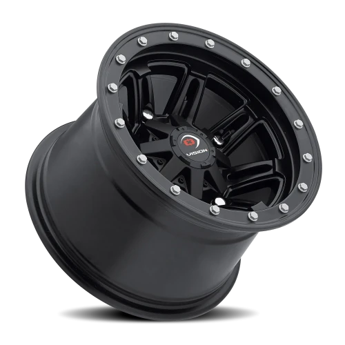 Vision 550 12x7 +3 4x110mm 86mm Matte Black