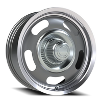 Vision 55 17x7 +0 5x120.65mm 83mm Gunmetal Machined Lip