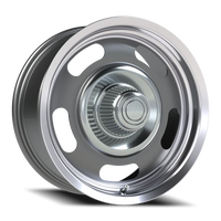 Vision 55 17x8 +0 5x120.65mm 83mm Gunmetal Machined Lip