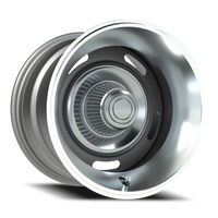 Vision 55 15x10 -32 5x114.3mm 81.7mm Metallic Silver