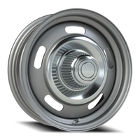 Vision 55 15x5 +6 5x114.3mm 81.7mm Metallic Silver