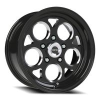Vision 561 15x7 +0 5x114.3mm 83.1mm Gloss Black Milled Windows