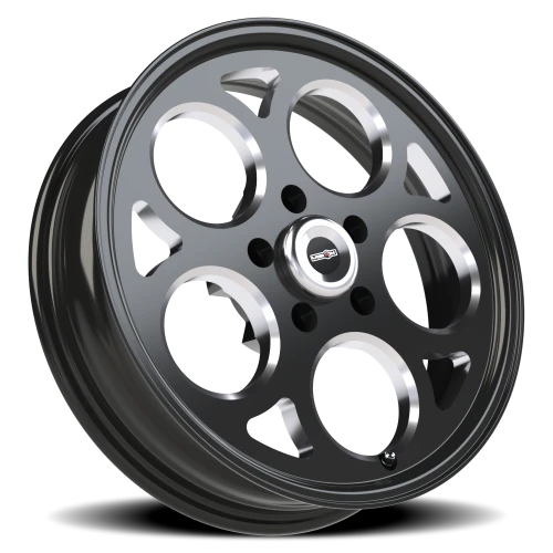 Vision 561 17x4.5 -24 5x120mm 83.1mm Gloss Black Milled Windows