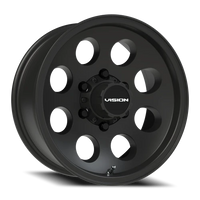 Vision 56VT 16x7 -12 6x139.7mm 108mm Satin Black