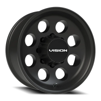 Vision 56VT 18x6.75 -16 8x165.1mm 124.5mm Satin Black