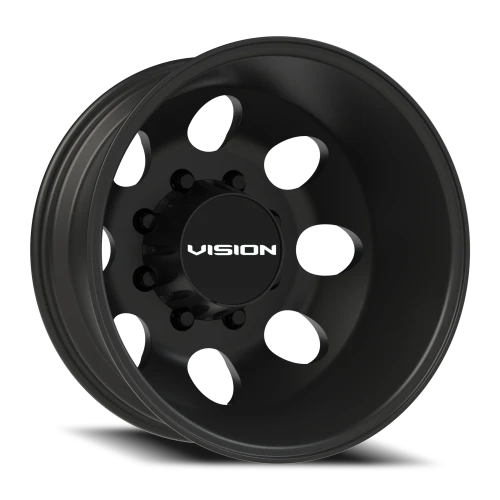 Vision 56 20x8.25 -184 8x165.1mm 121.4mm Satin Black