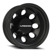 Vision 56 17x6.5 -143 8x210mm 154.2mm Satin Black