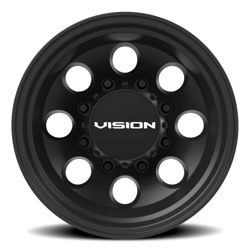 Vision 56 17x6.5 -143 8x210mm 154.2mm Satin Black
