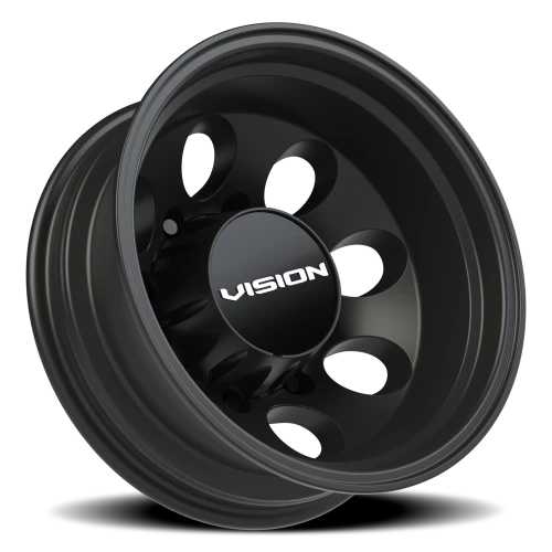 Vision 56 17x6.5 -143 8x165.1mm 125.2mm Satin Black