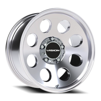 Vision 56 17x9 -12 5x139.7mm 108mm Polished