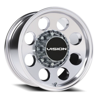 Vision 56 16x8 +0 8x165.1mm 125.2mm Polished