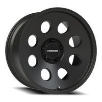 Vision 56 20x10 -25 5x139.7mm 108mm Satin Black