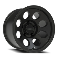 Vision 56 15x10 -25 5x114.3mm 83.1mm Satin Black