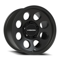 Vision 56 15x8 -19 5x139.7mm 110mm Satin Black